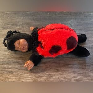 Anne Gettes Ladybug Plush Doll
